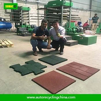 Rubber Tile Vulcanizing Making Equipment
