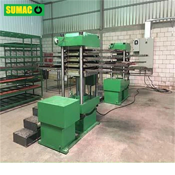 Резиновая плитка вулканизирующего изготовления оборудования